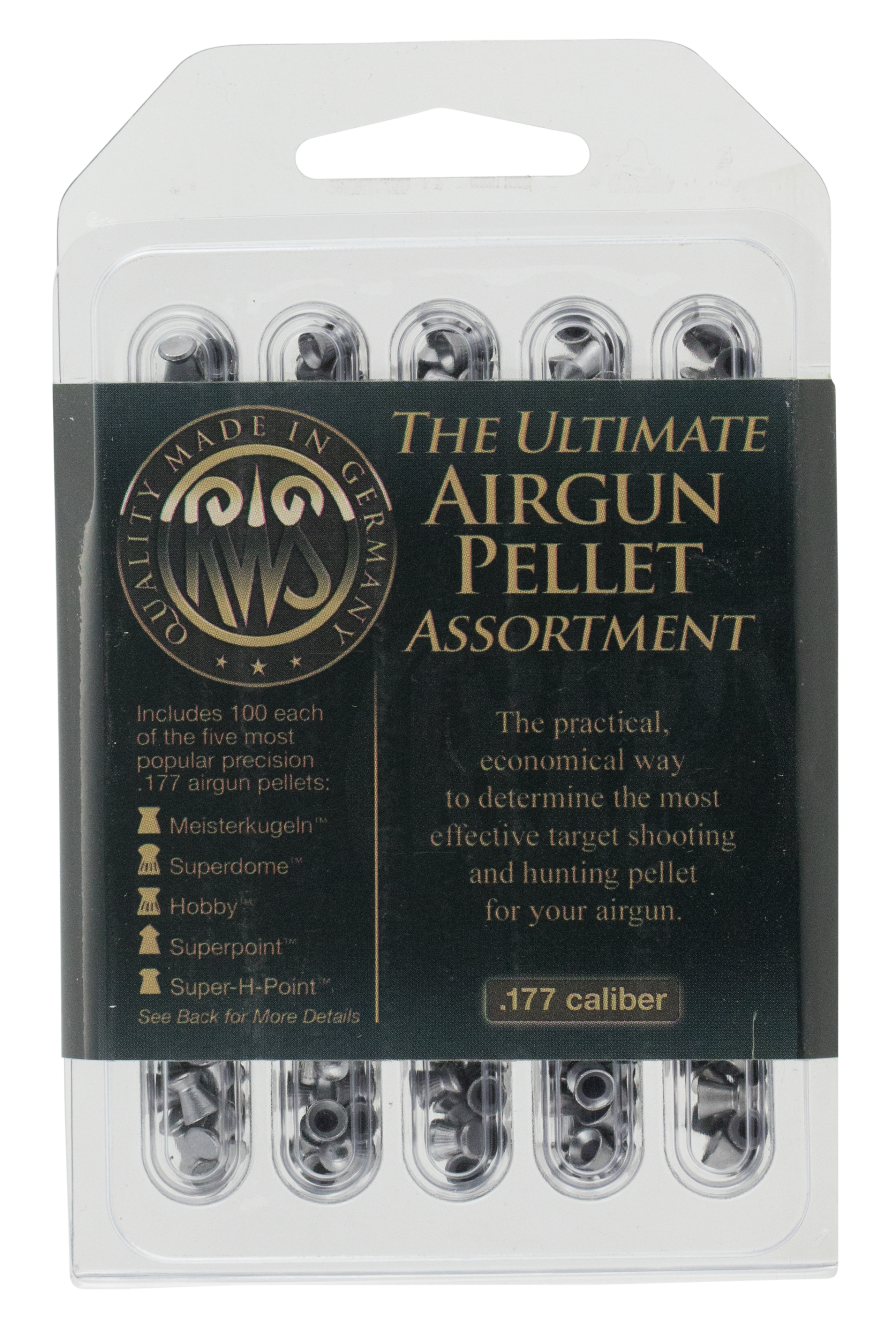 Rws Pellet Sampler .177 - Blister Pack 100ea