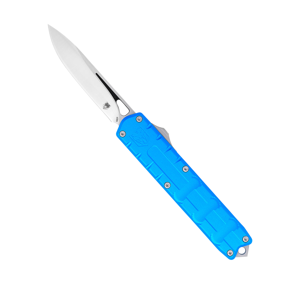 Cobratec Otf Enforcer Blue - 3.25" M390 Drop Point