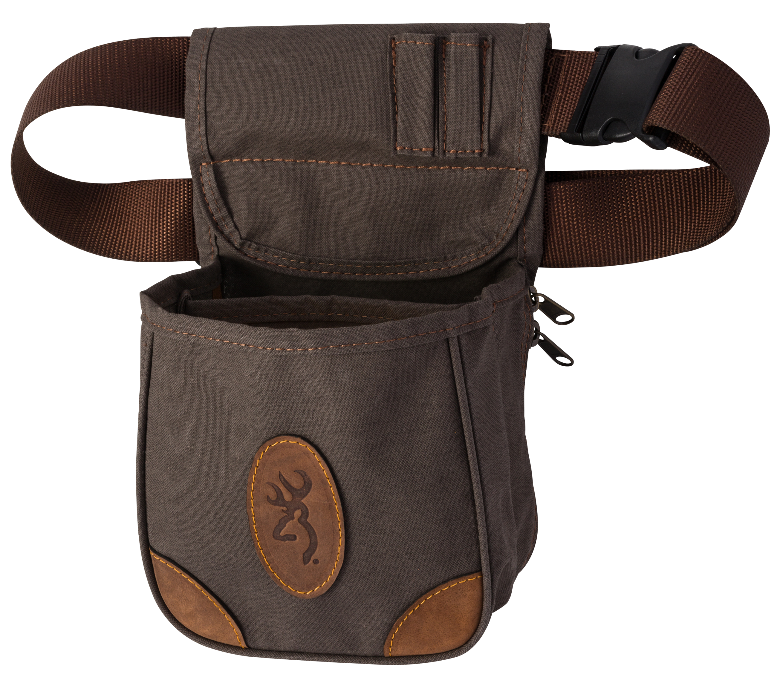 Browning Lona, Brn 121388692 Lona Canvas Pouch            Flt/brn