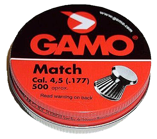 Gamo Match, Gamo 6320034bl54 Pellet Fn 500ct 177