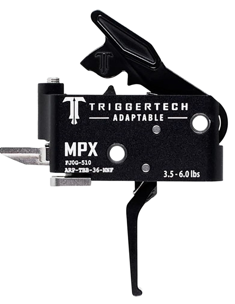Triggertech Sig Mpx Two Stage - Black Adaptable Flat