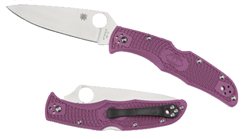 Spyderco Endura 4, Spy C10fppr        Endura Flt Pln Clpnt   3.75 Prp