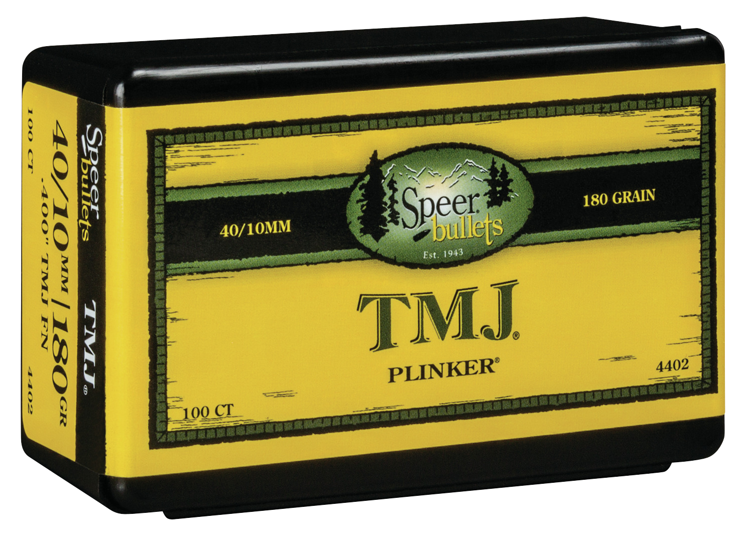 Speer Ammo Tmj, Speer 4402 Bull .400 180 Tmj 100/5