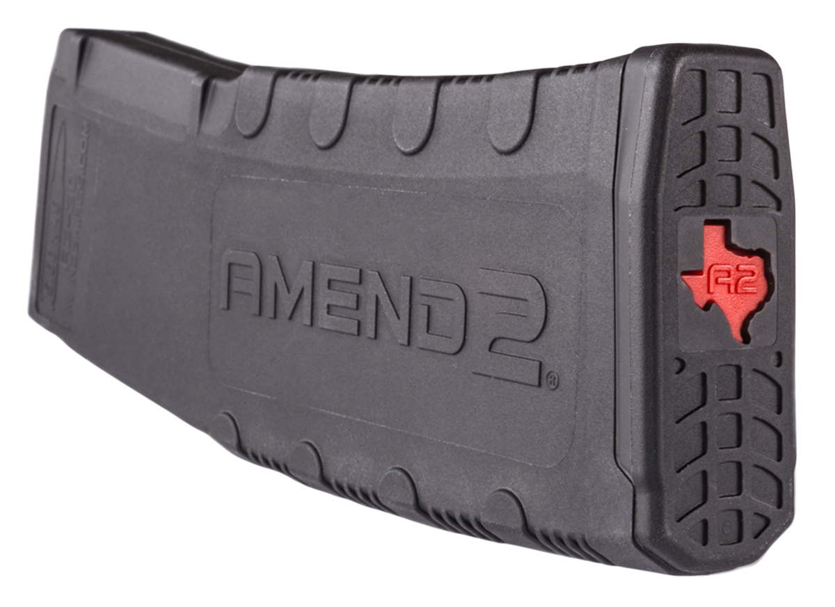 Amend2 Ar-15 Magazine 5.56x45 - 30rd Polymer Black Tx Edition