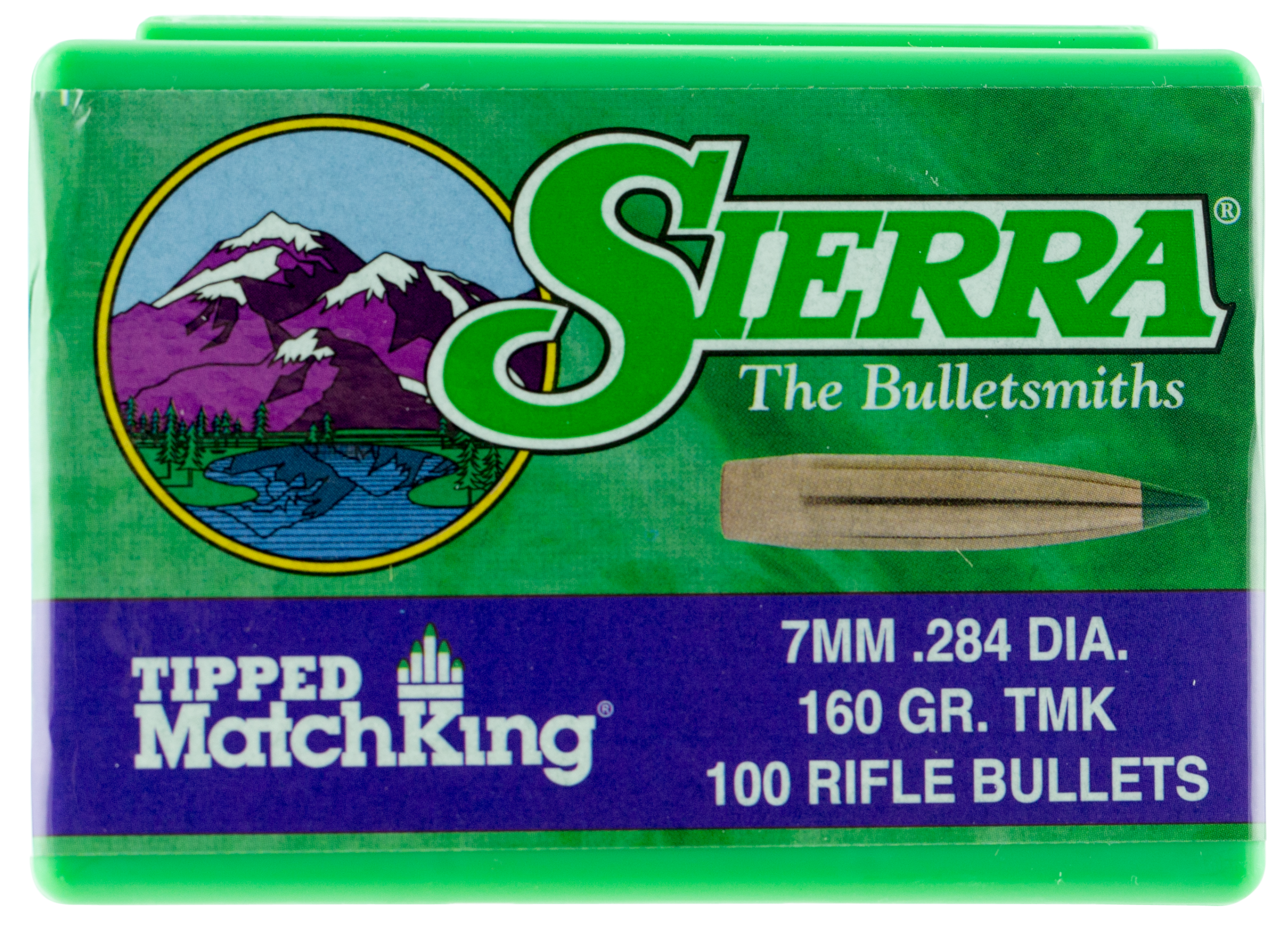 Sierra Bullets 7mm .284 - 160gr Match Tmk 100ct