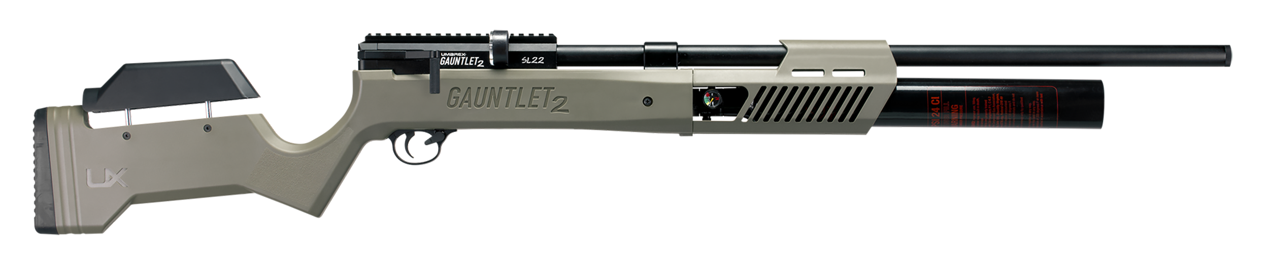 Umarex Gaunlet 2 Sl22 .22 Air - Rifle 10-shot Mag 1100fps