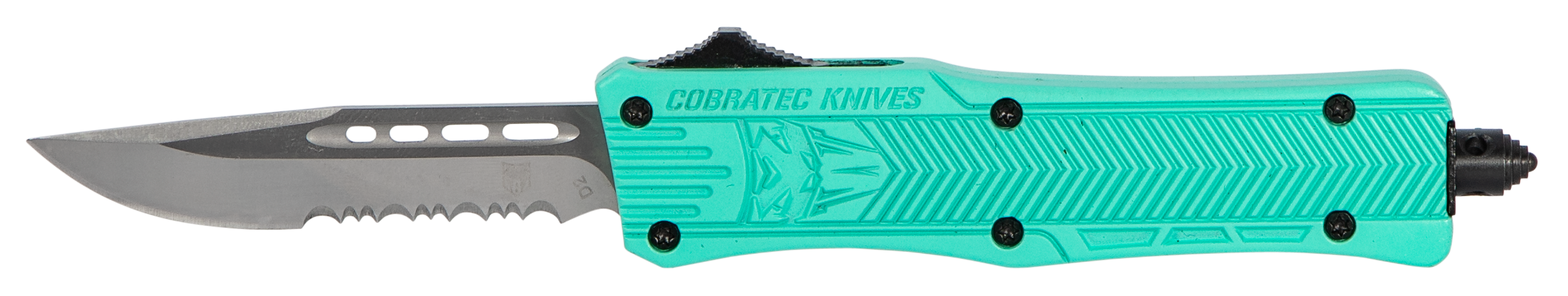 Cobra Tec Knives Llc Ctk-1, Cobra Stbctk1sds     Sml Ctk1 Serr Drop Blue