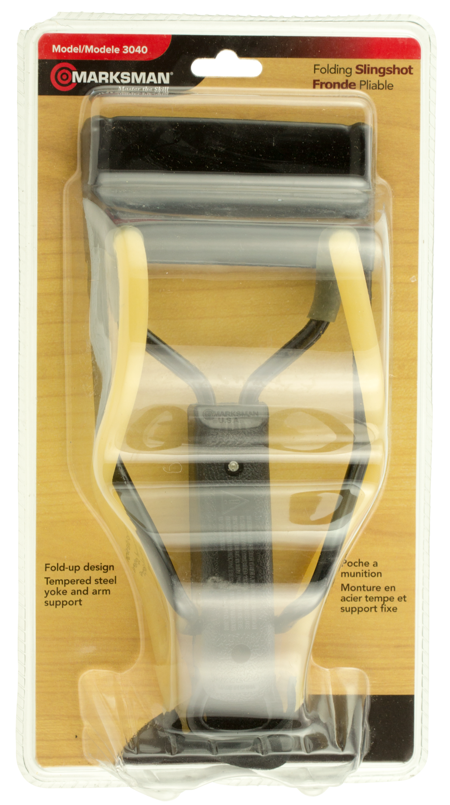 Marksman Marksman 3040, Mrk 3040         Marksman Fldng Slingshot      Blk