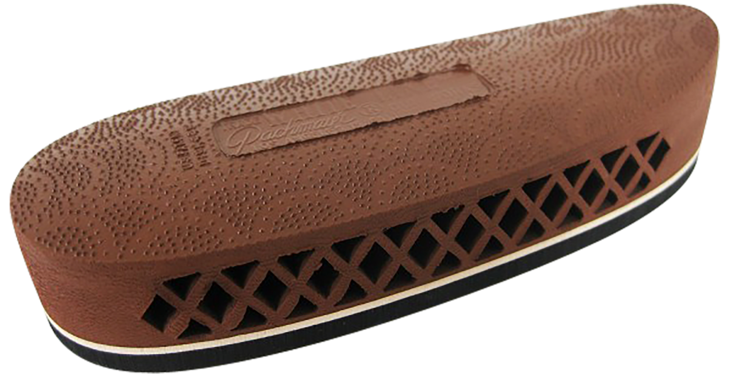 Pachmayr Recoil Pad F325 - Medium White Line Brown