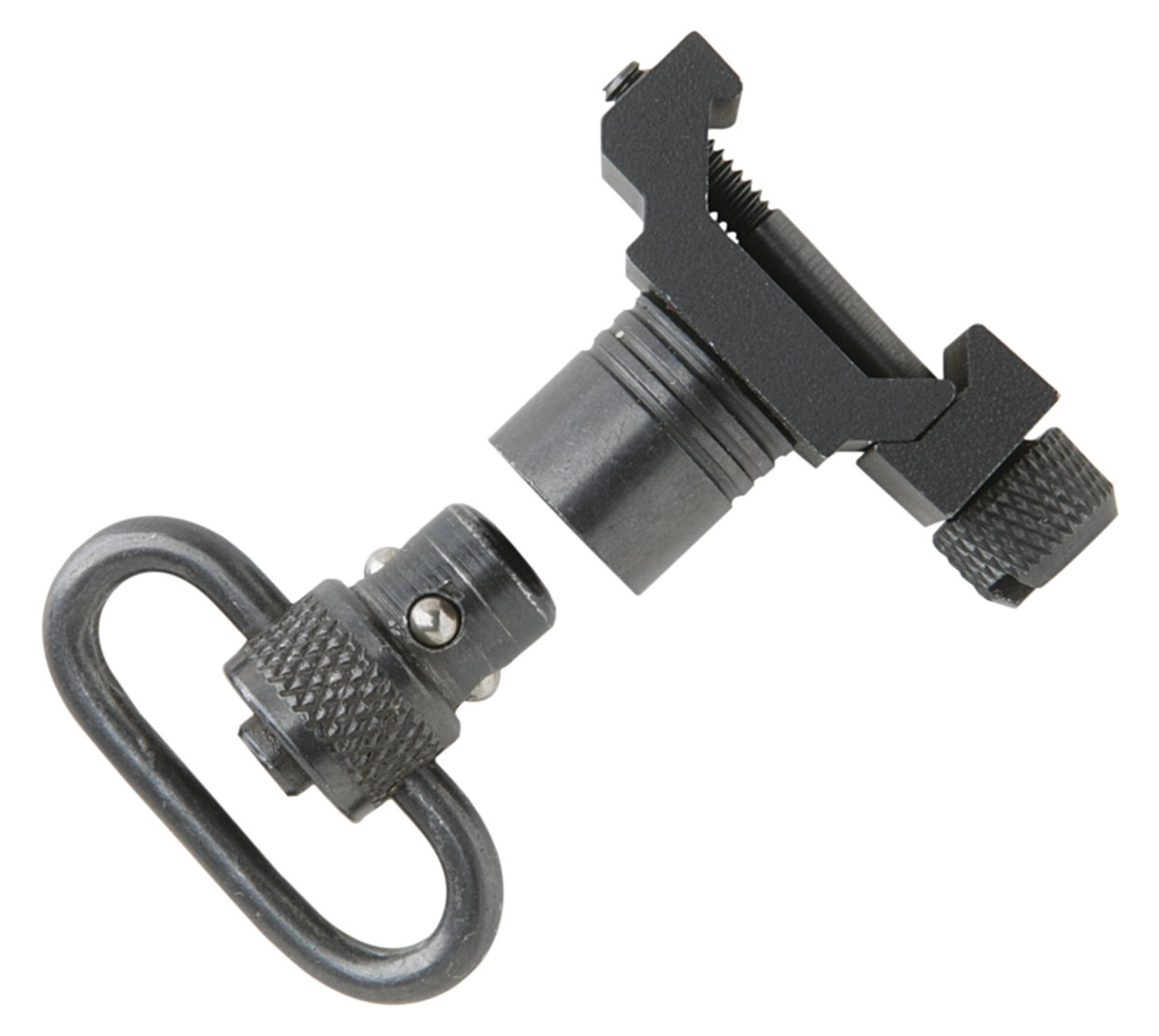 Uncle Mike's Qd Swivels Picatinny Swivel Attachment Black