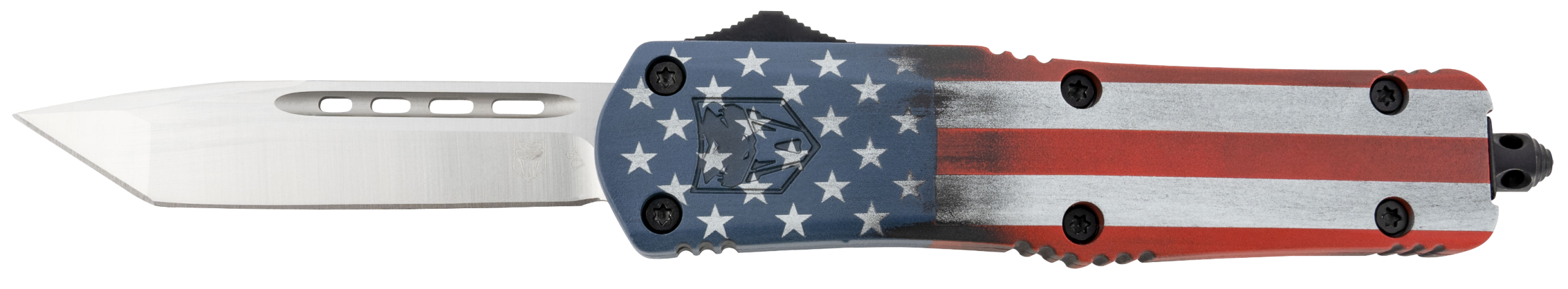 Cobra Tec Knives Llc Fs-3, Cobra Mcusafs-3tns    Med Fs-3 Drop  American Flag