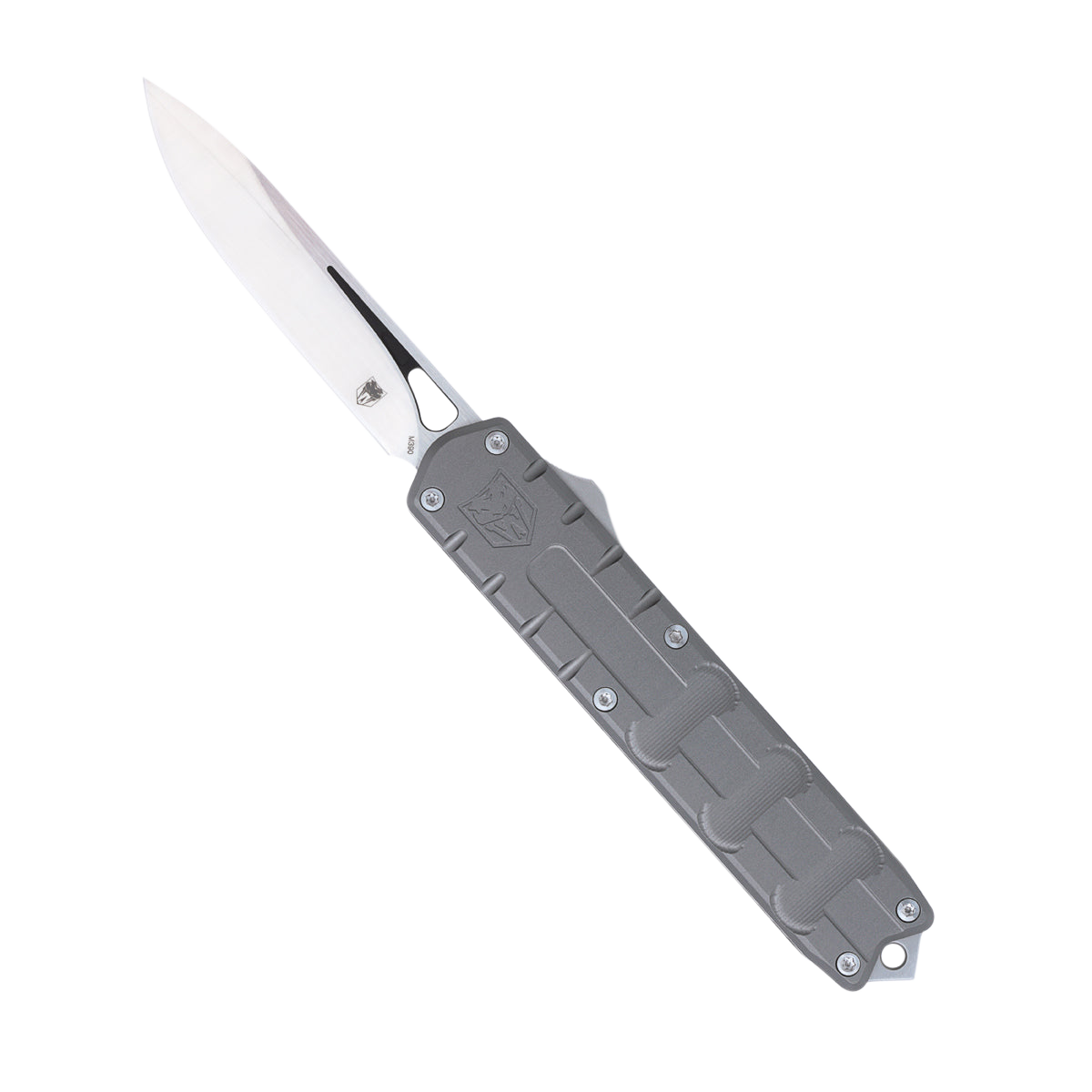 Cobratec Otf Enforcer Grey - 3.25" M390 Drop Point