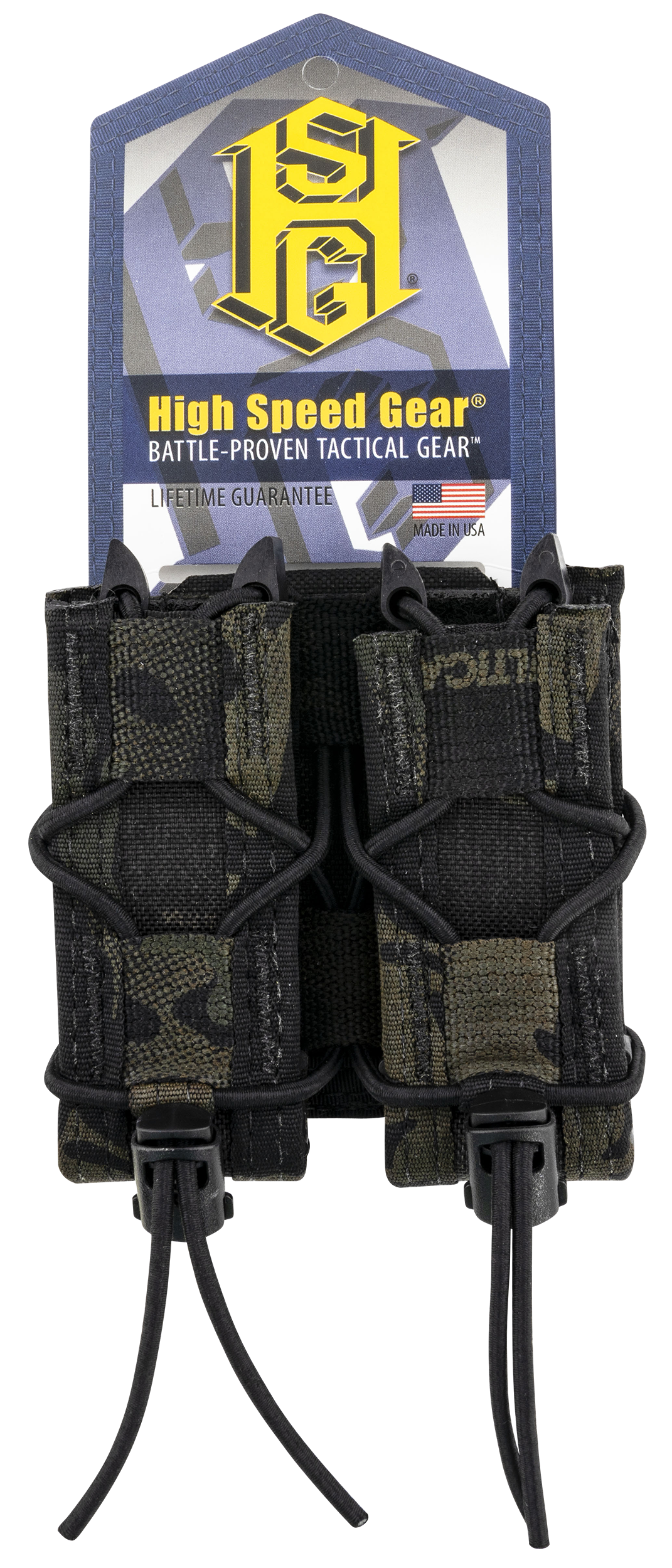 High Speed Gear Taco, Hsgi 13pt12mb Taco Adpt Belt Mnt Dbl Pstl Abm Blk