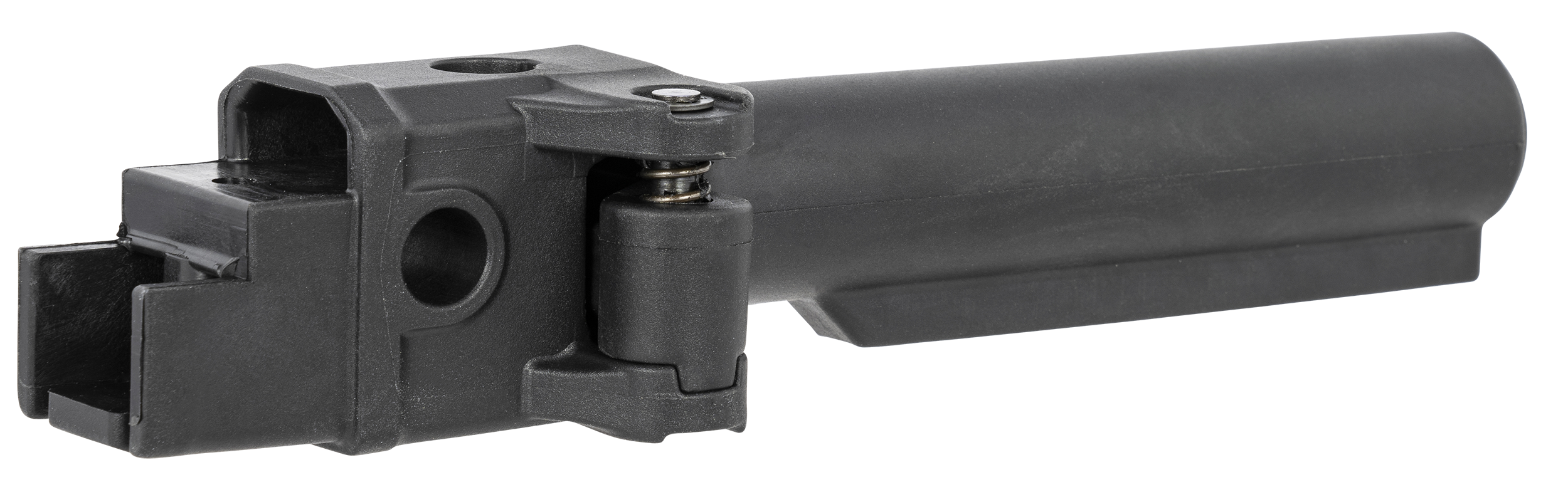 Ncstar Folding Mil-spec Stock Tube, Nc Vg-147        Akm Foldg Milspec Stk Tube Blk