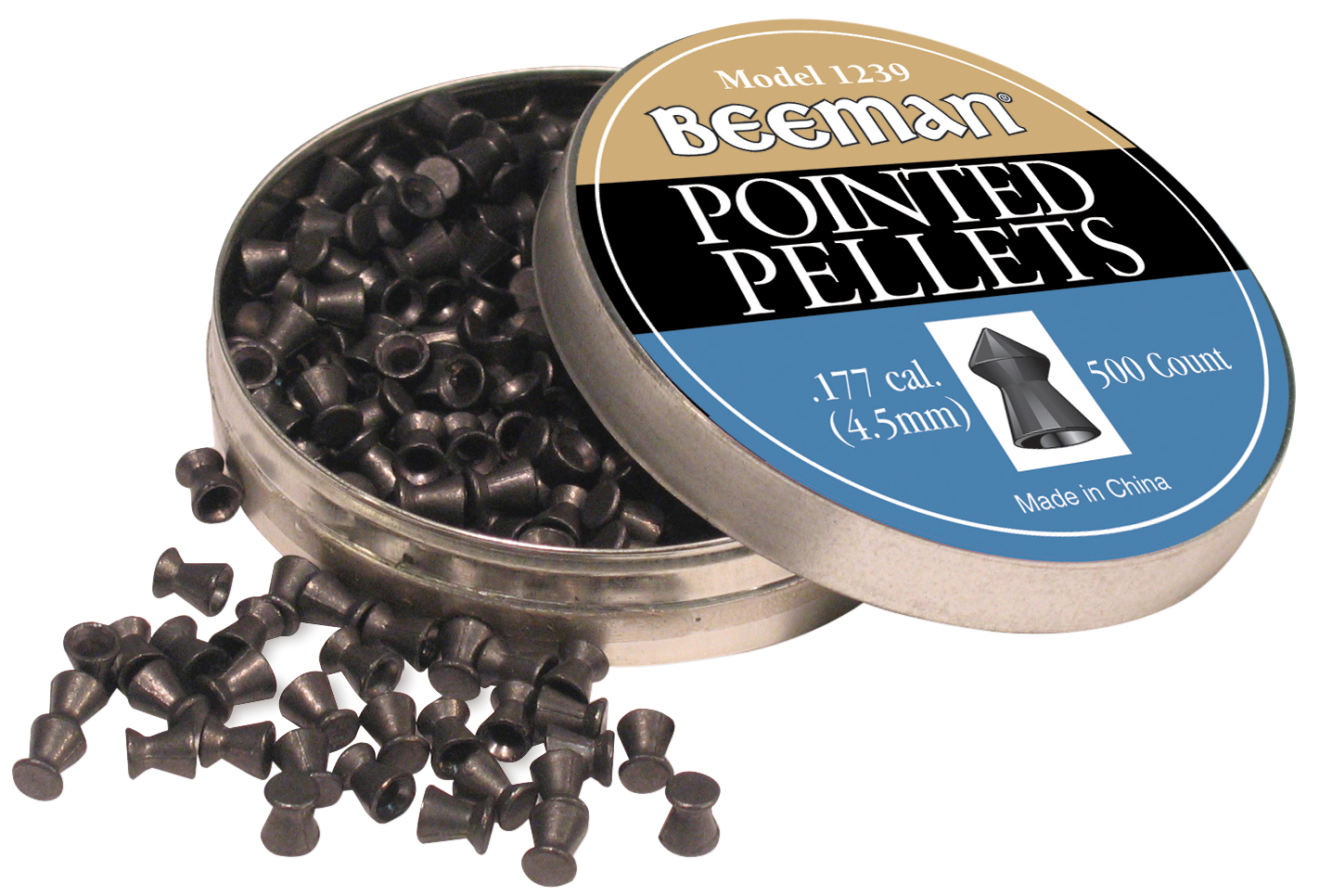 Beeman Pellets .177 Pointed - 8.56gr. 500 Pack