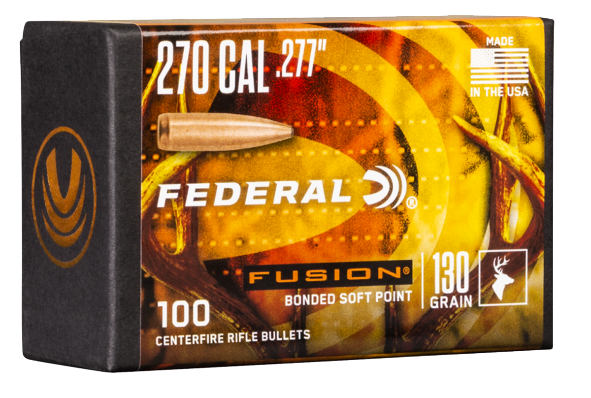 Federal Fusion Component, Fed Fb277f2     Bull .277 130fus       100/4
