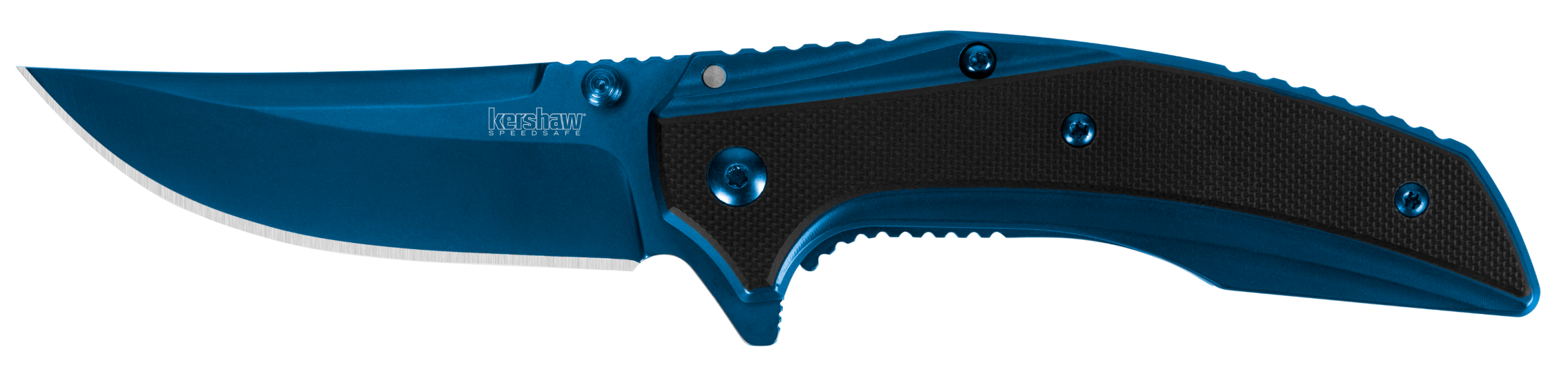 Kershaw Outright, Ker 8320        Outright   Blue Pvd Coating/g10