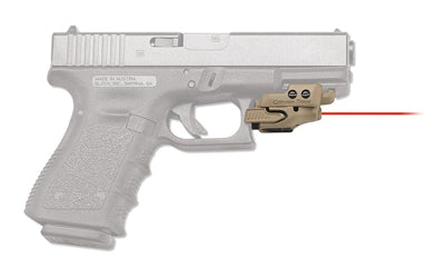 Crimson Trace Rail Master - Laser Red Universal Mount Tan