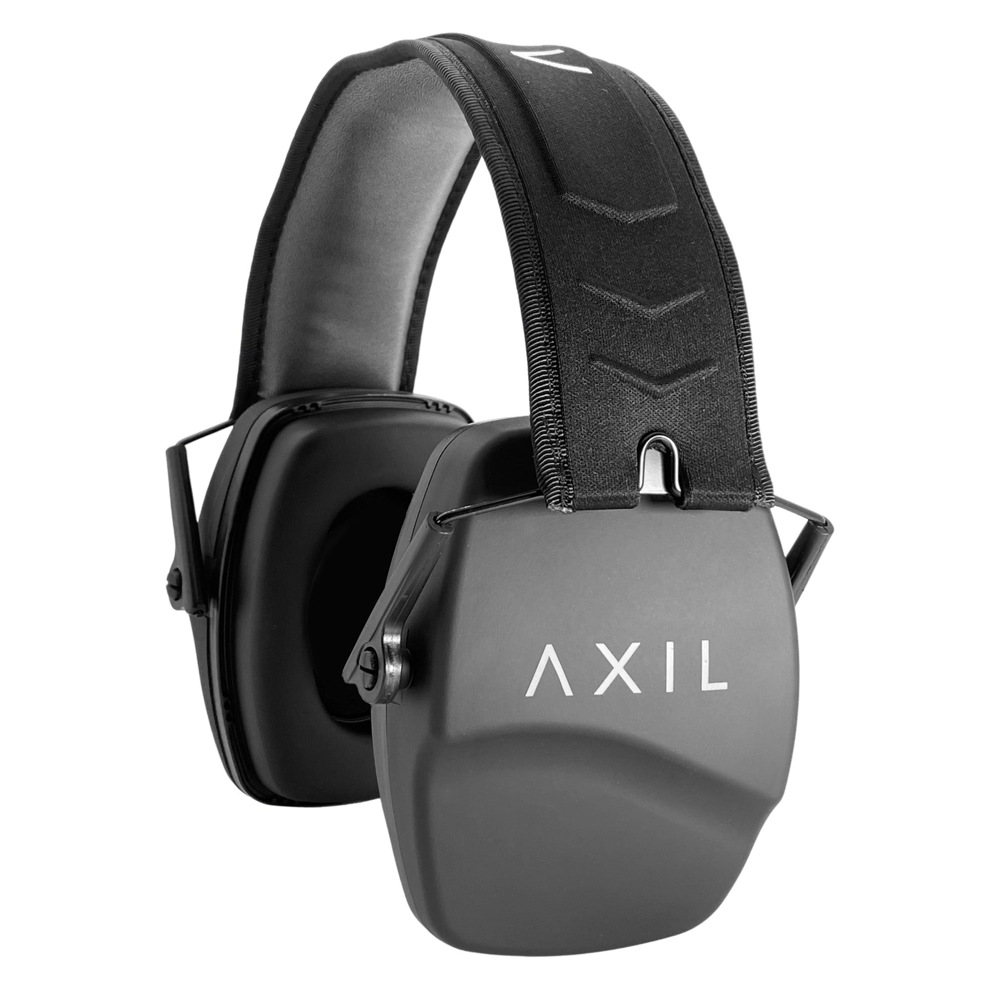 Axil Trackr Passive Tactical Headmuffs Grey/black