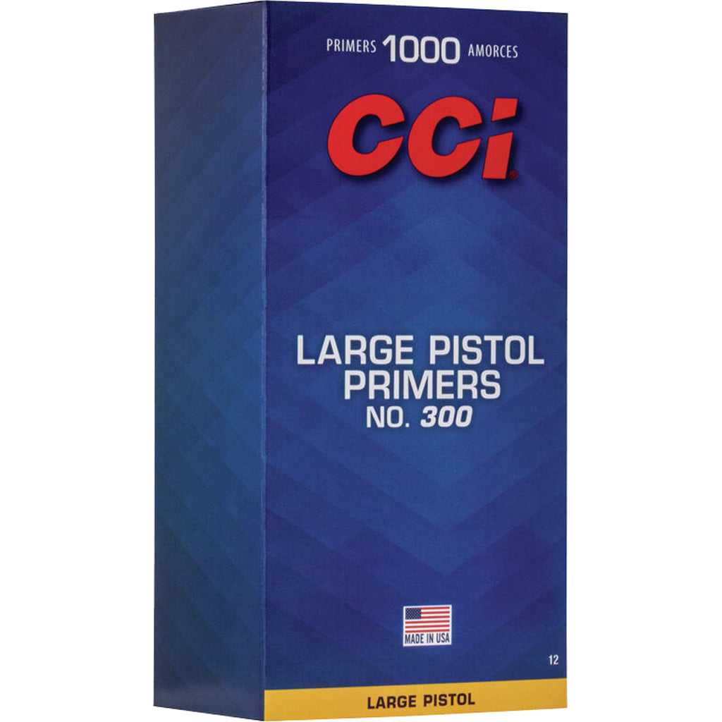 Cci Standard Pistol Primers 300 Large 1000 Ct. Haz