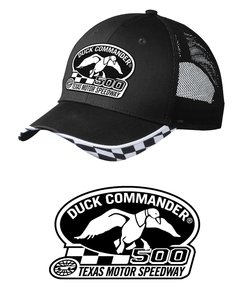 Duck Commander Sports Cap, Duck Dhdc50001  Logo Hat    Blk