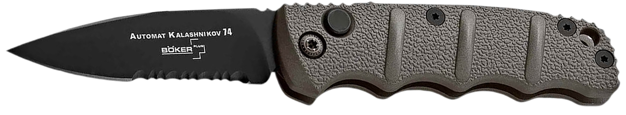 Boker , Bok 01kals96   Plus Kalashnikov Miniauto D2    Blk