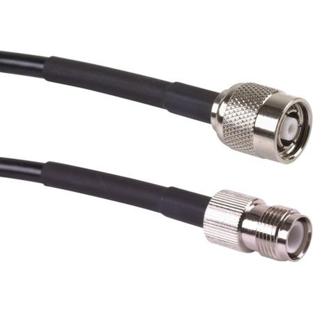 VENTEV 195-01-02-P10' 10' TWS-195 Antenna Extension Cable with RPTNC Male to RPTNC Female.Includes Heat Shrink