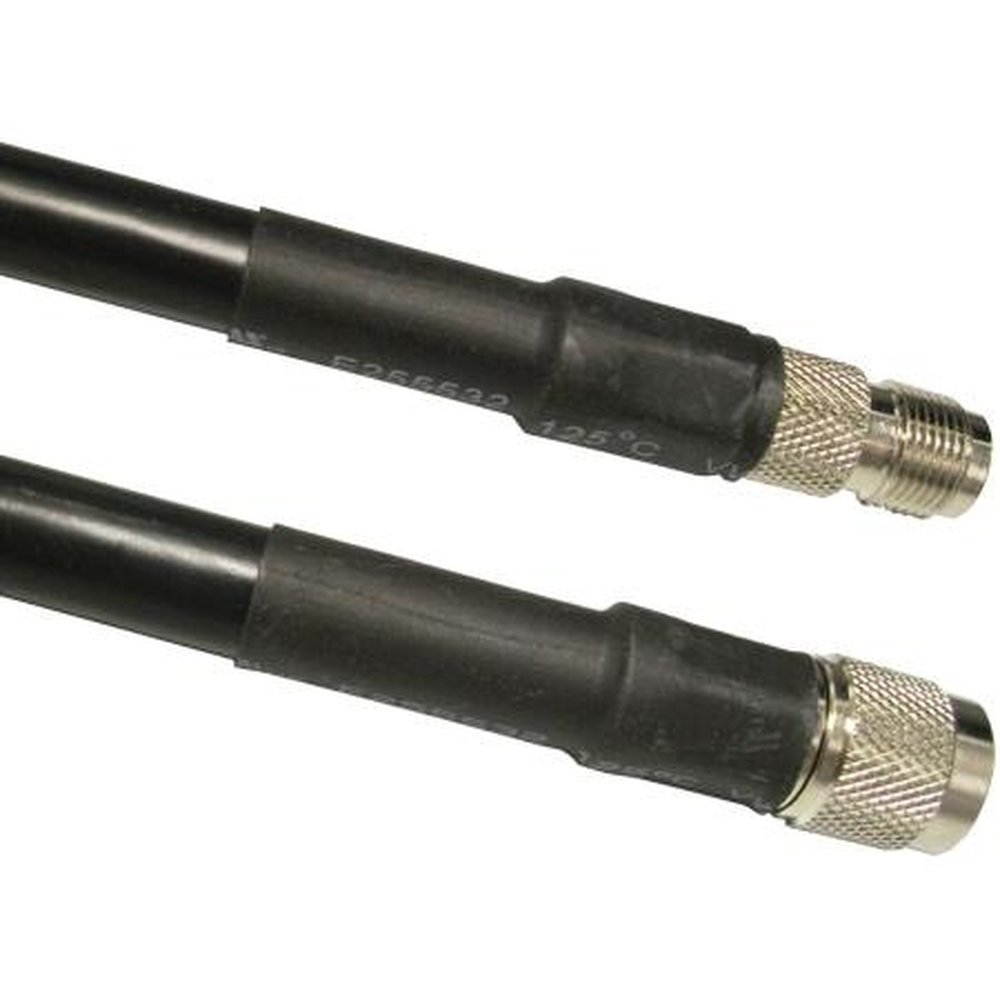 VENTEV 195-01-02-P2' 2' TWS-195 Antenna Extension Cable with RPTNC Male to RPTNC Female.Includes Heat Shrink