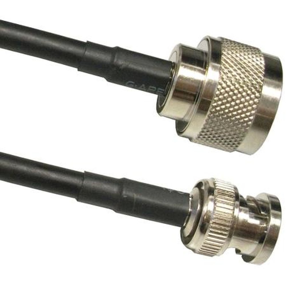 VENTEV 195-07-12-P5' 5' TWS-195 Antenna Extension Cable with N Male to BNC Male Includes Heat Shrink