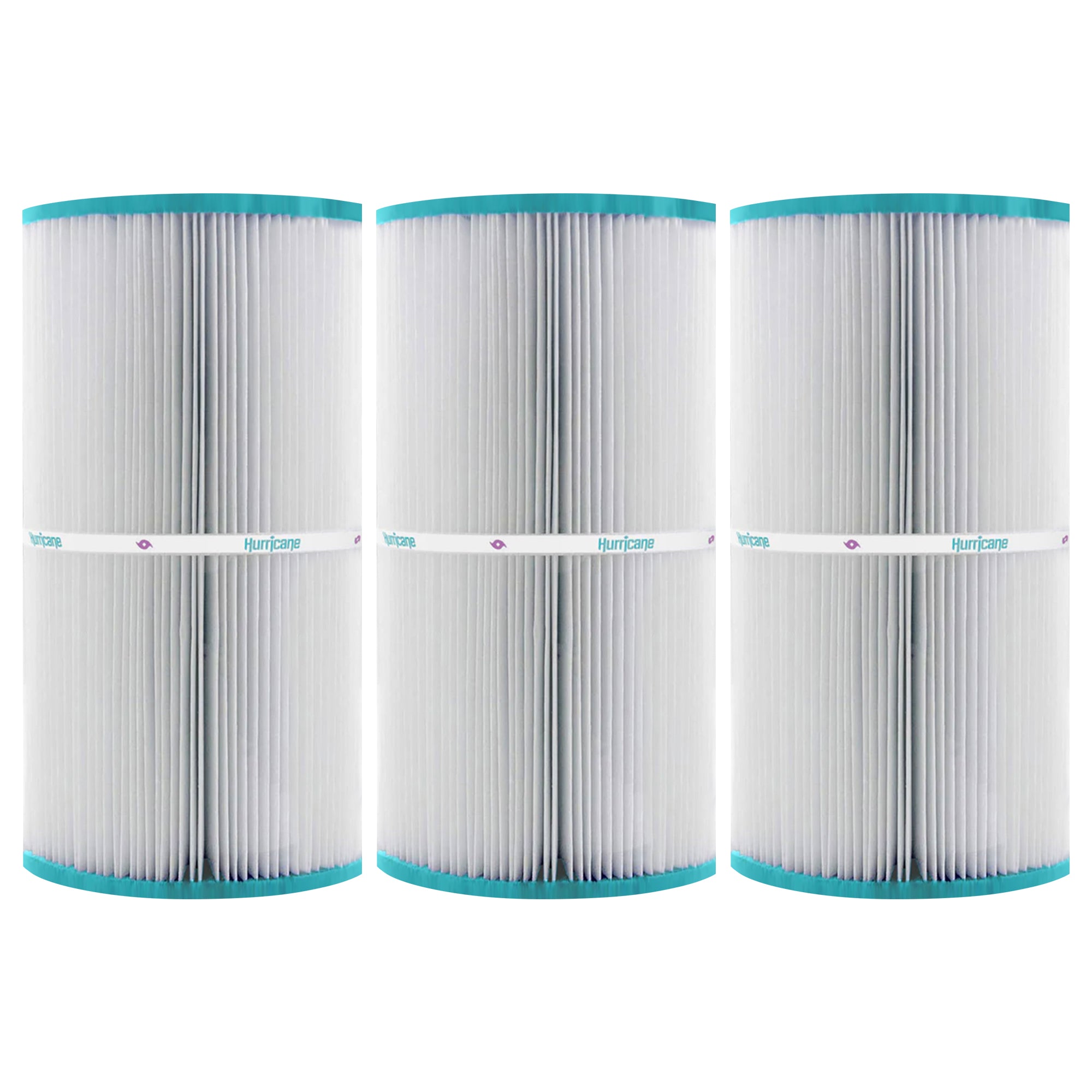 Hurricane 3 Pack HF5601-01 Advanced Pool and Spa Filter Cartridge Replacement