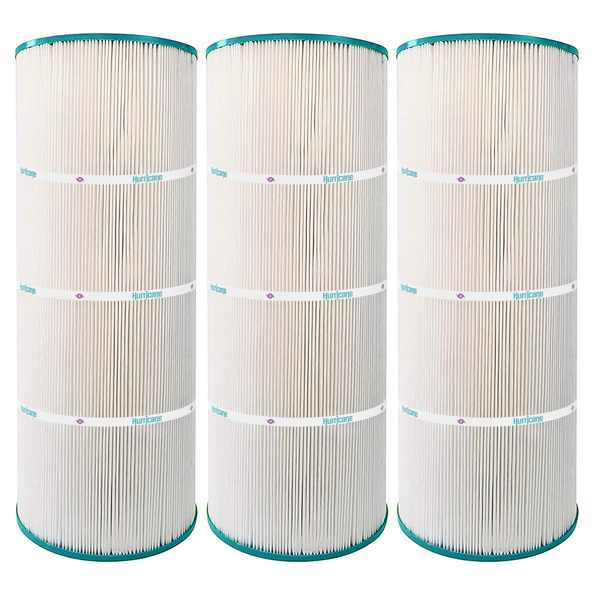 Hurricane 3 Pack HF8610-01 Advanced Pool and Spa Filter Cartridge Replacement