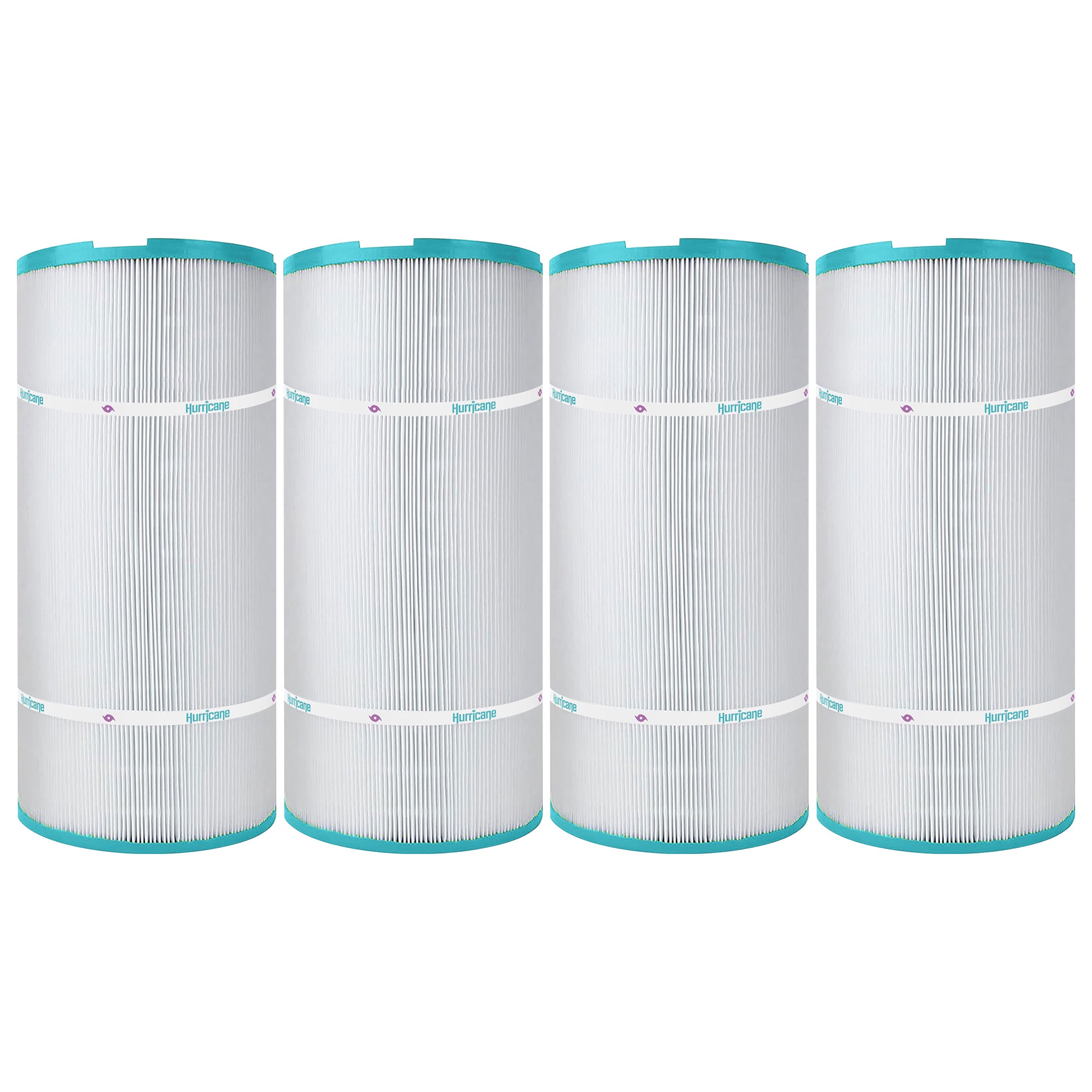 Hurricane 4 Pack HF8320-01 Advanced Pool and Spa Filter Cartridge Replacement