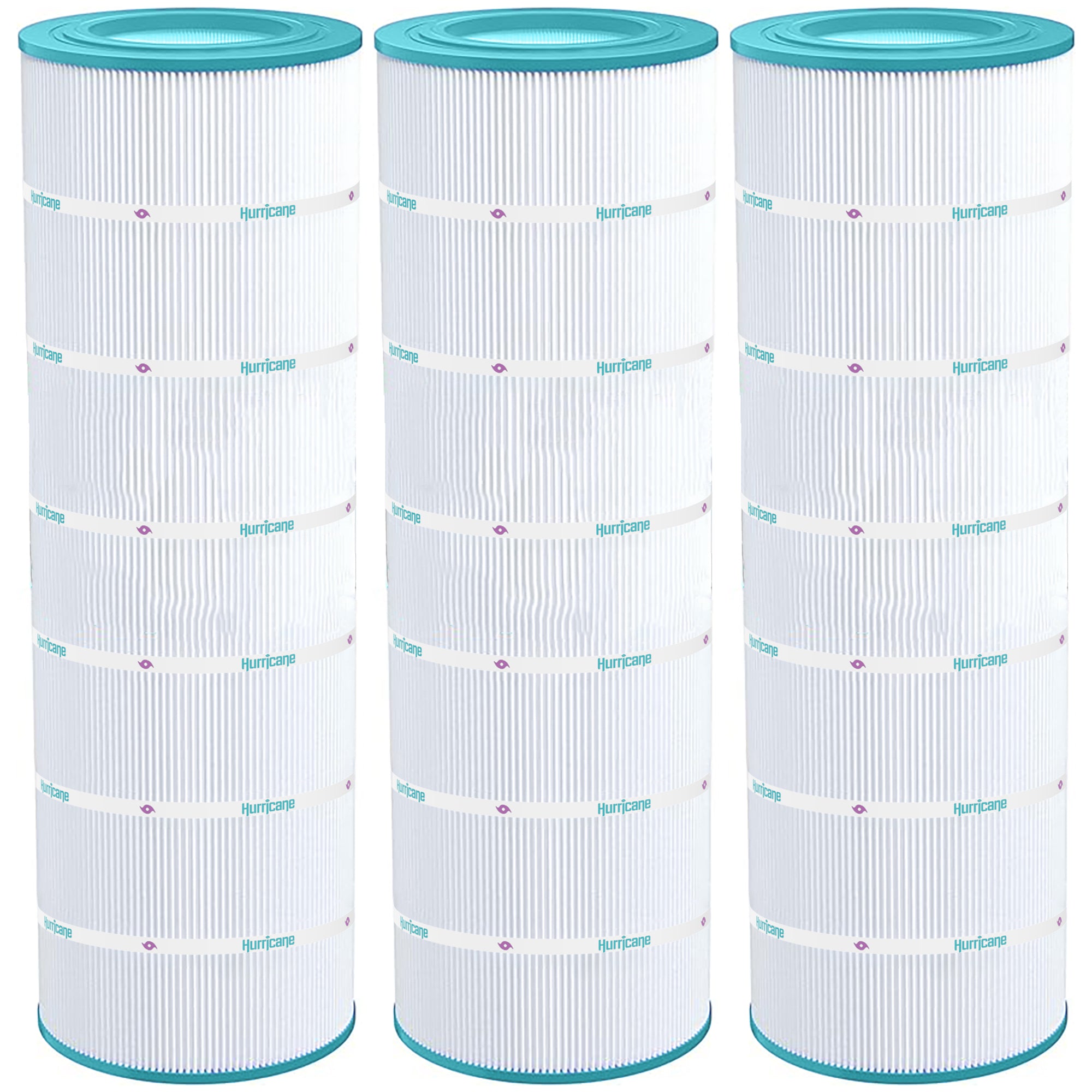 Hurricane 3 Pack HF9419-01 Advanced Pool and Spa Filter Cartridge Replacement