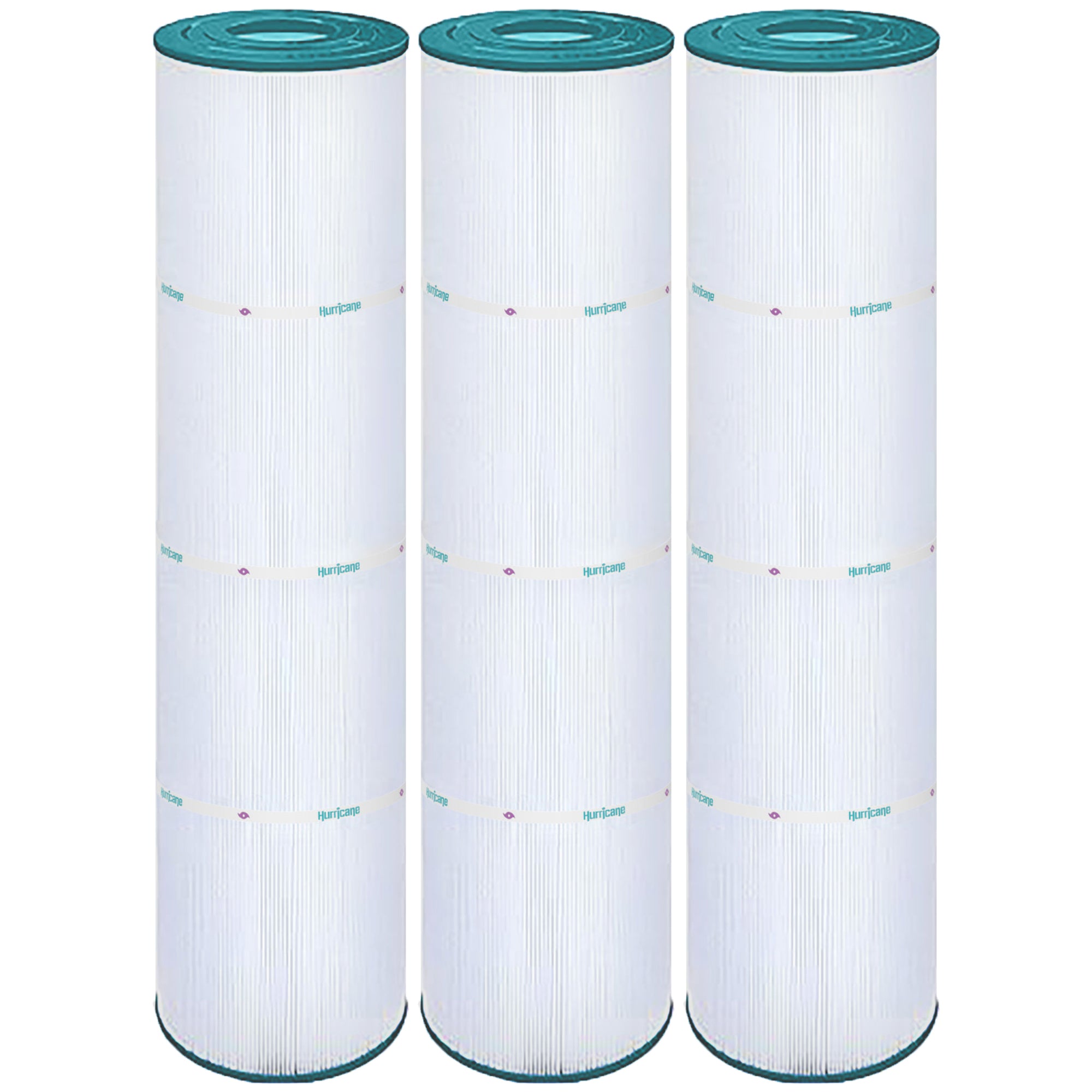Hurricane 3 Pack HF4975-01 Advanced Pool and Spa Filter Cartridge Replacement