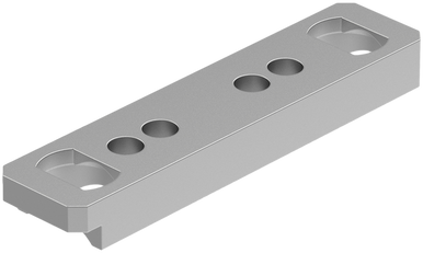 Leupold 1 Piece Dual Dovetail Pistol Scope Base - Thompson Center Contender, Silver