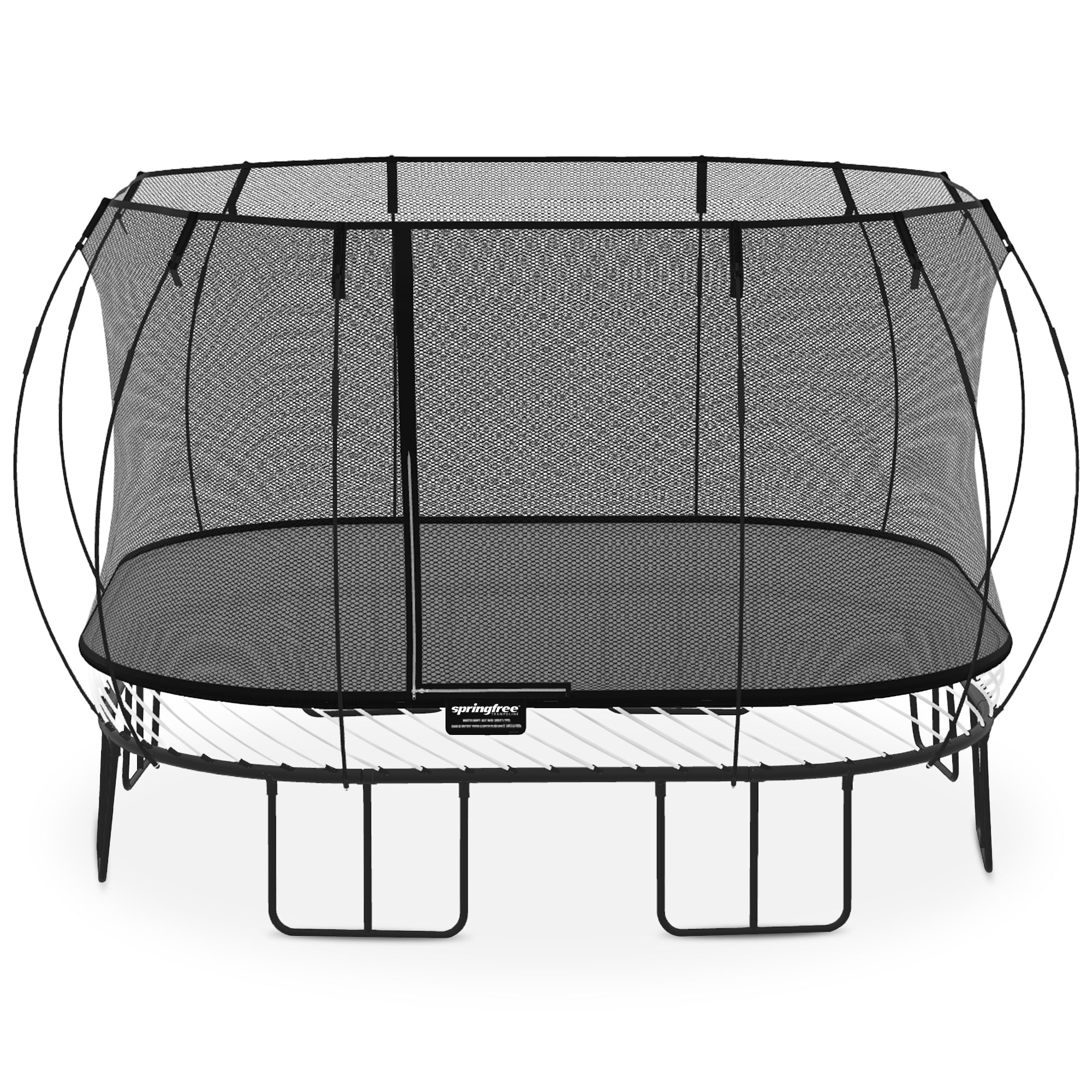 Springfree Trampoline Kids Jumbo Square 13 Ft Trampoline w/ Enclosure (Open Box)