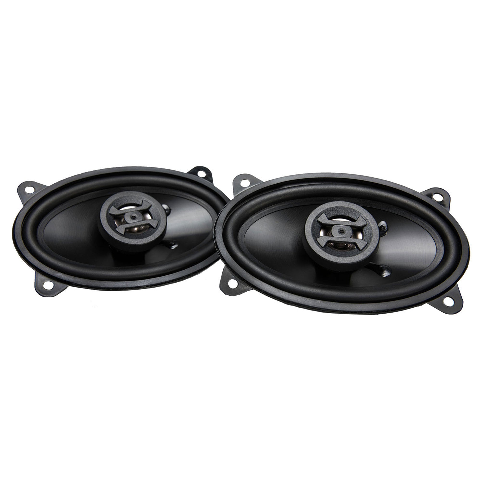 Hifonics Zeus ZS46CX 4x6 Inch 2 Way 200W Car Audio Coaxial Speaker System, Pair