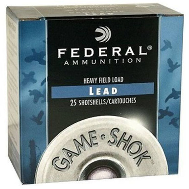 Federal GameShok 410 Gauge 2.5" 1/2oz 6 Shot 25 Rounds - FACTORY SECONDS