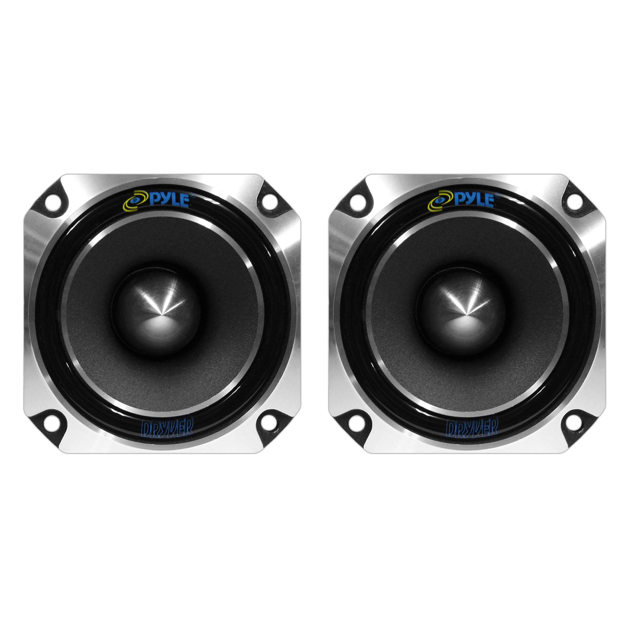Pyle Pro 1 Inch 300 Watt Heavy Duty Titanium Super Car Tweeter (2 Pack) | PDBT28