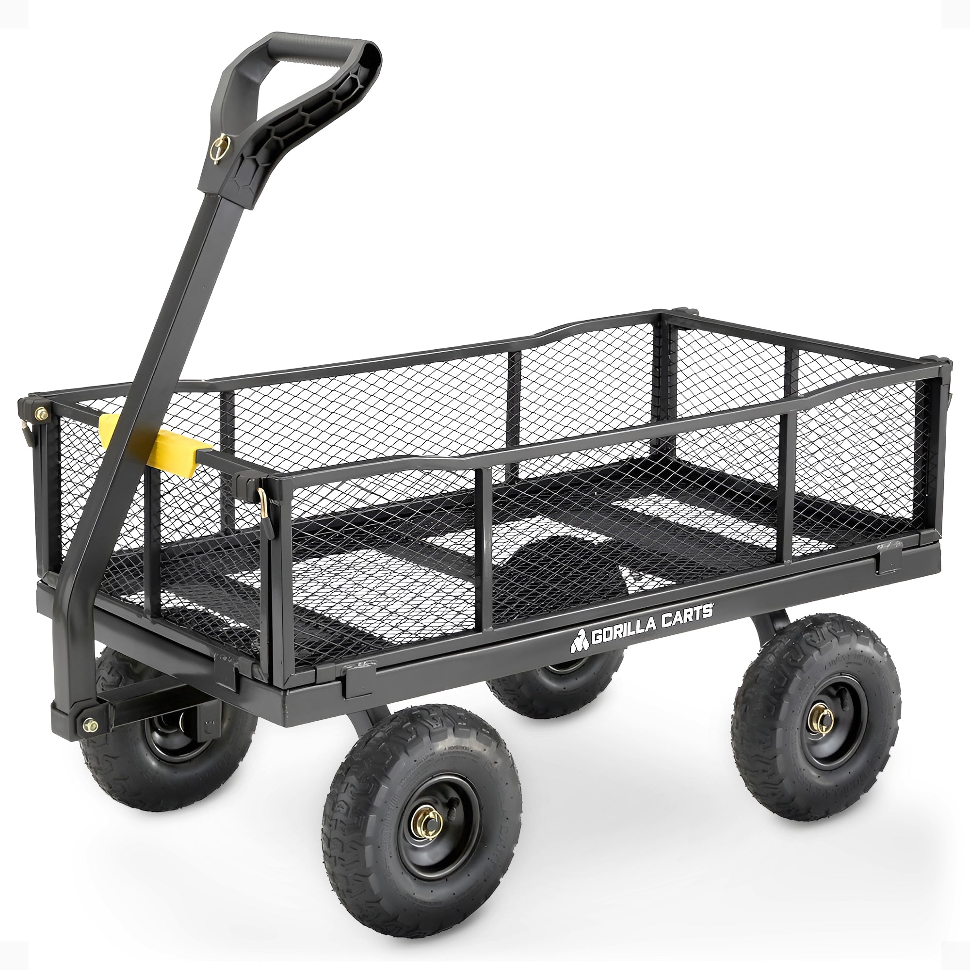 Gorilla Cart Heavy Duty Steel Utility Wagon Cart, 900 lb. Capacity (Open Box)