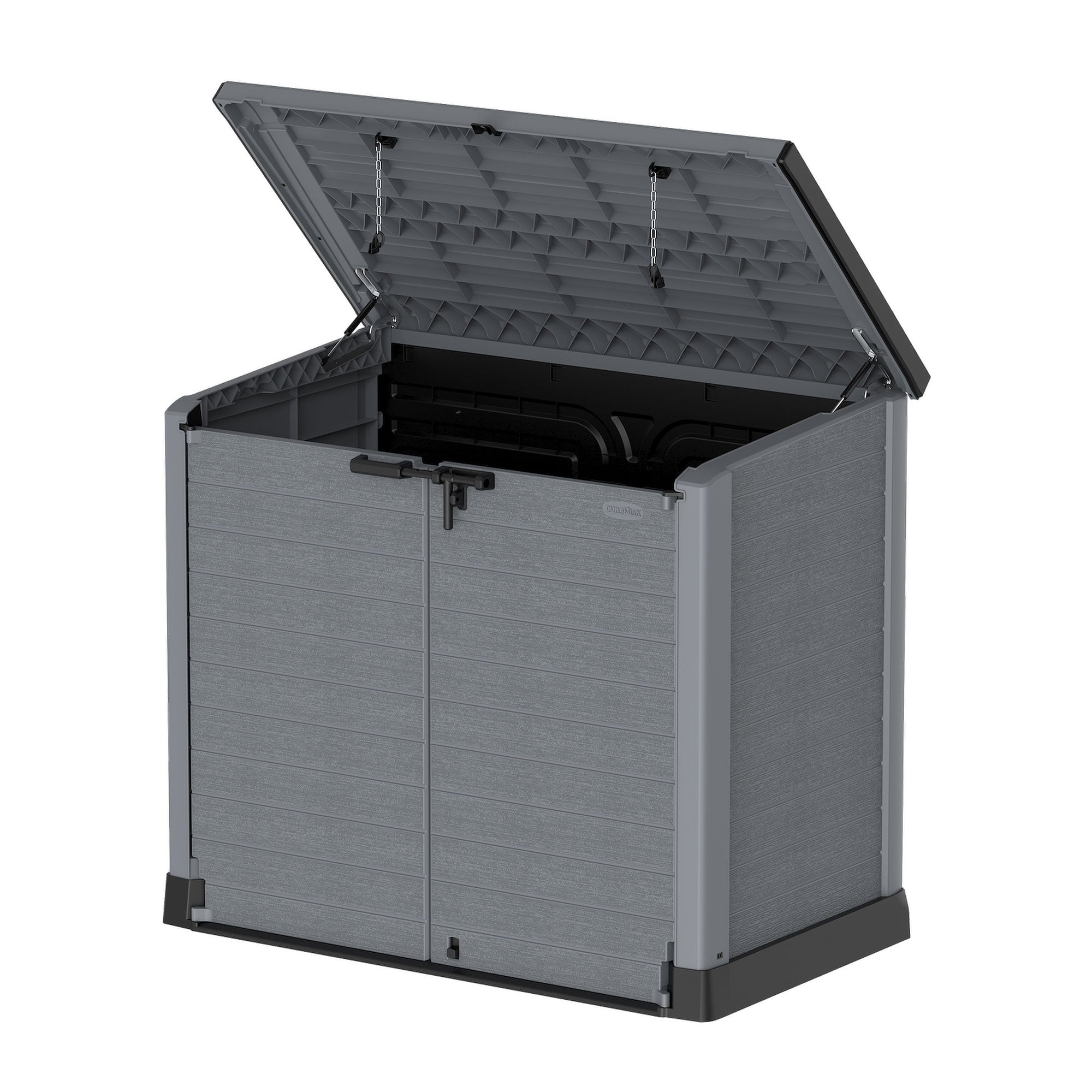 CedarGrain StoreAway 1200L Deck & Garden Storage Box, Charcoal (Open Box)