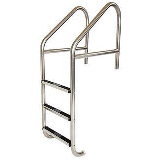 S.R. Smith - 30in. Commercial 5-Step Pool Ladder with Cross Brace and Stainless Steel Treads