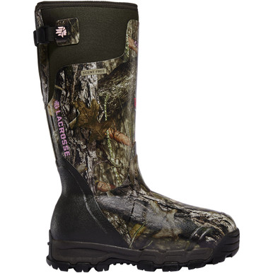 LaCrosse Womens Mossy Oak Break-Up Country Alphburly Pro Boot 1600g
