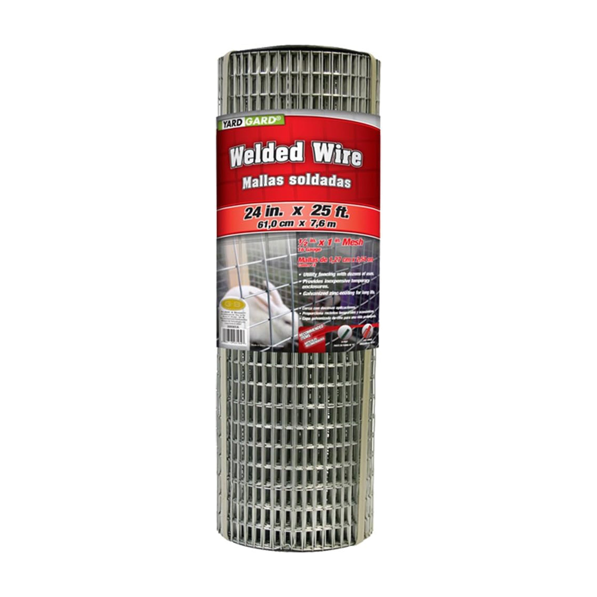 YardGard 14 Gauge Galvanized Welded Wire Fence for Lawn and Plant Care (Used)