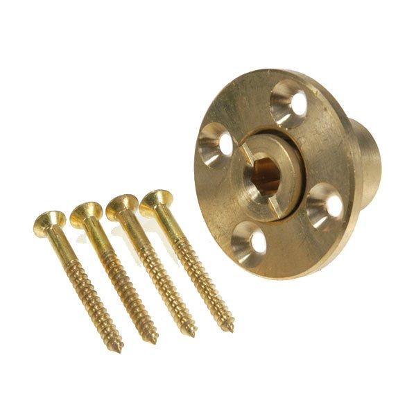 GLI - Safety Cover Wood Deck Brass Anchor w/ 4 Screws