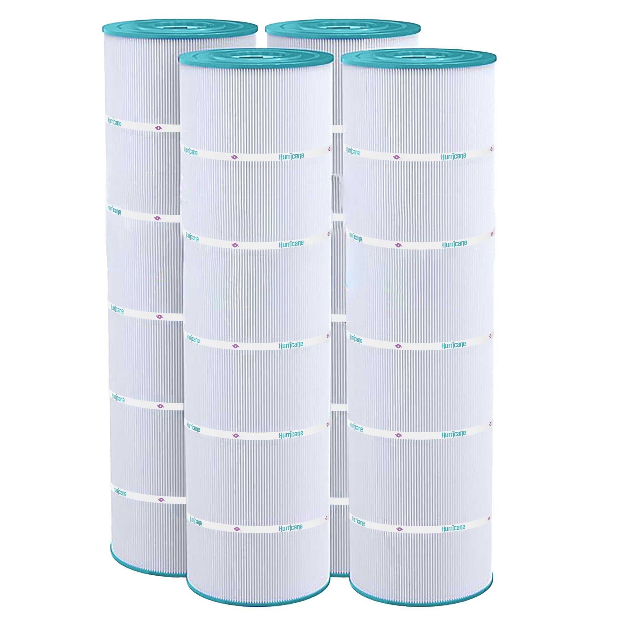 Hurricane 4 Pack HF7488-04 Advanced Pool&Spa Filter Cartridge Replacement (Used)