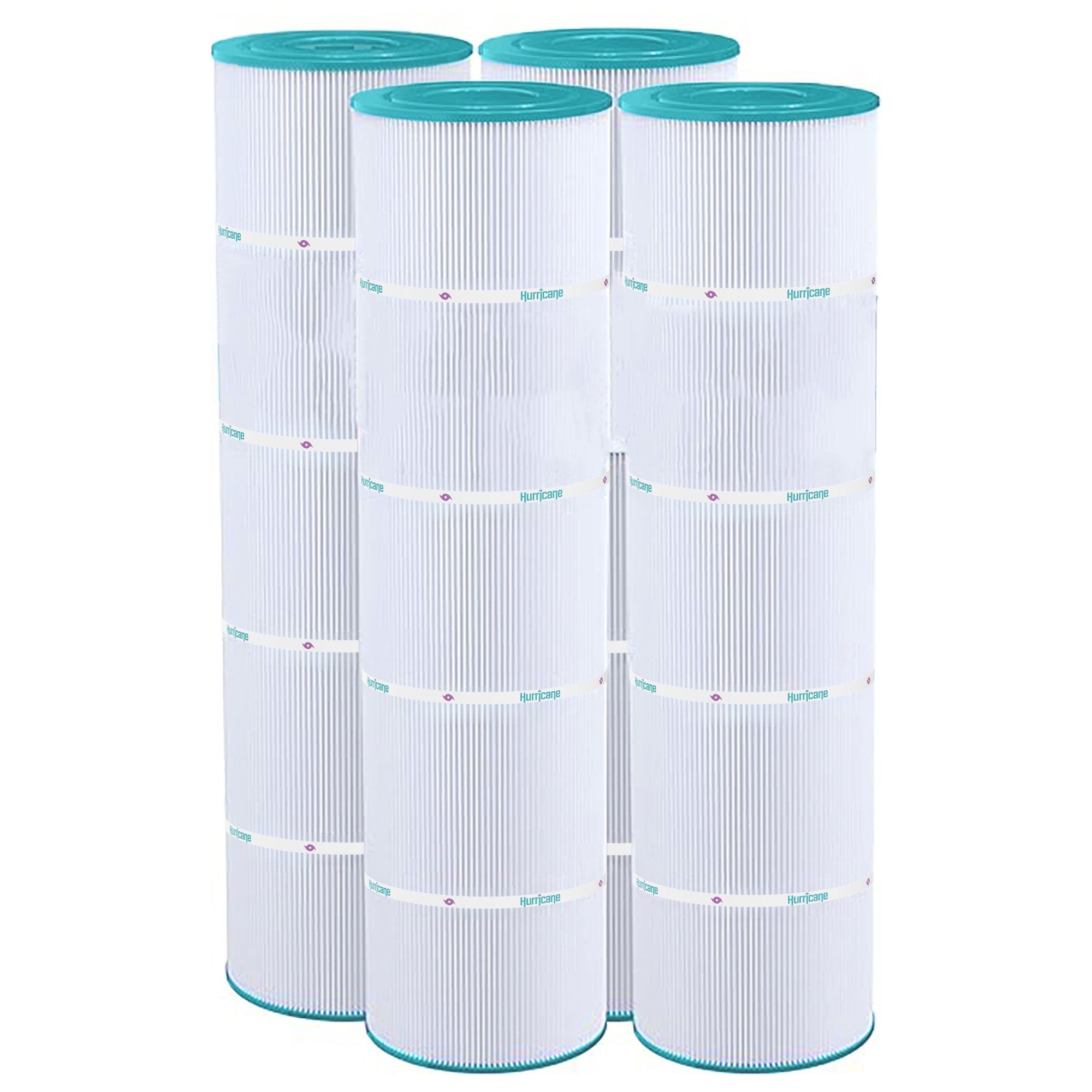 Hurricane 4 Pack HF7471-04 Advanced Pool and Spa Filter Replacement (Open Box)