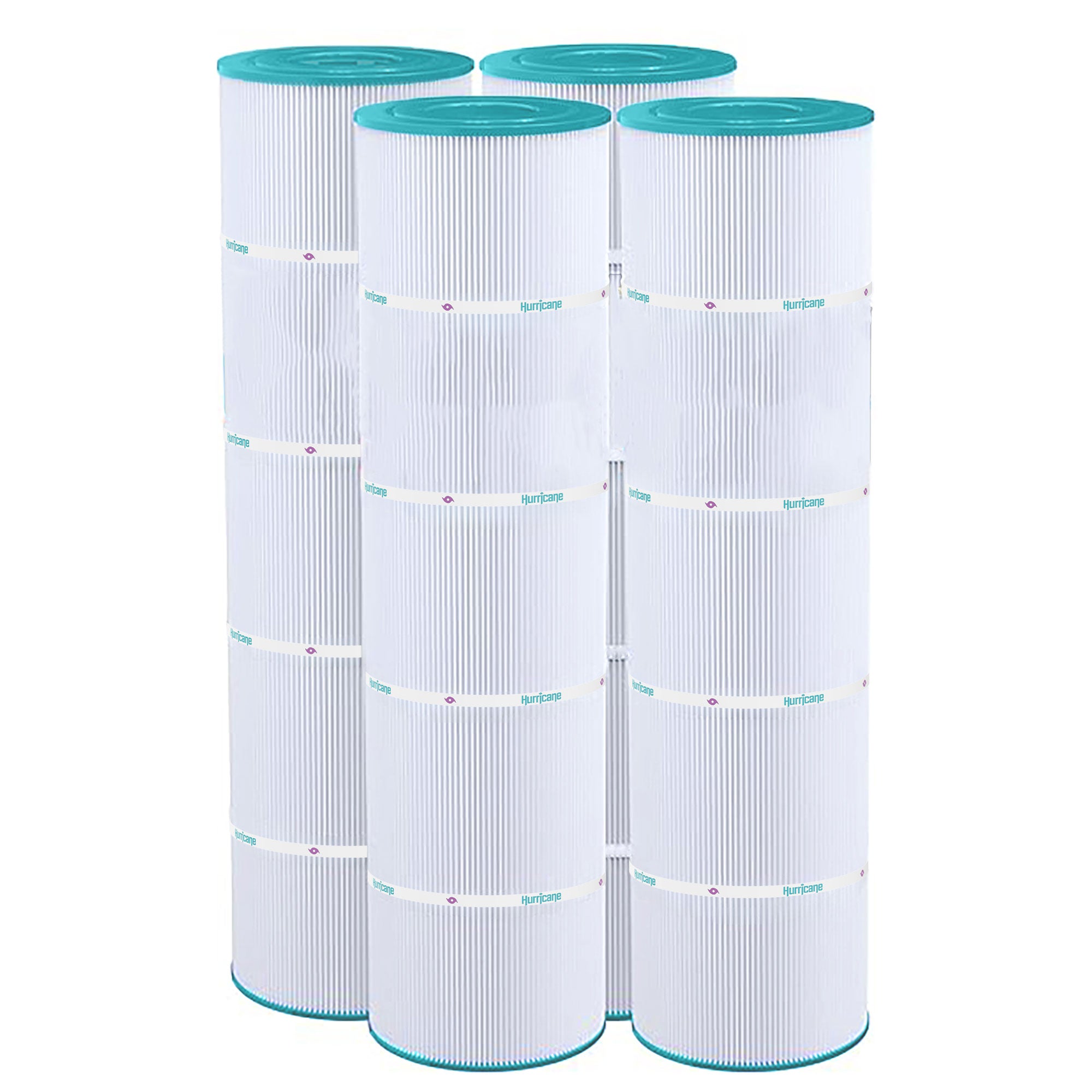 Hurricane Pool Filter Cartridge for PJAN85, C-7459, FC-0800 (4 Pack) (Open Box)