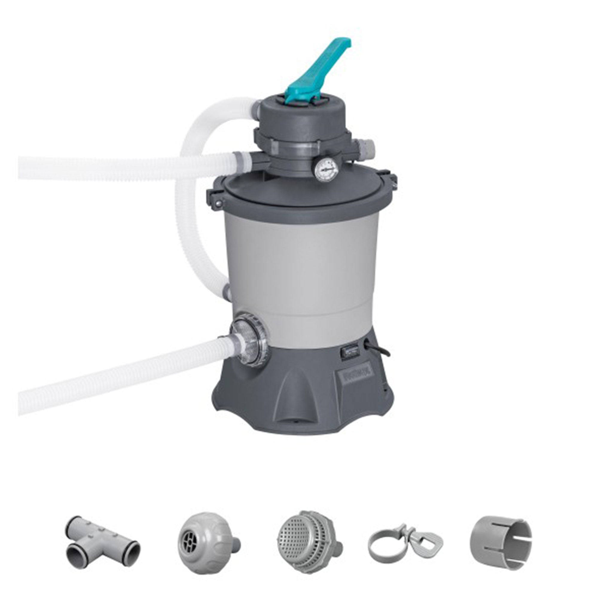 Bestway 950 Gallon Sand Filter Pump for Above Ground Outdoor Swimming Pool(Used)