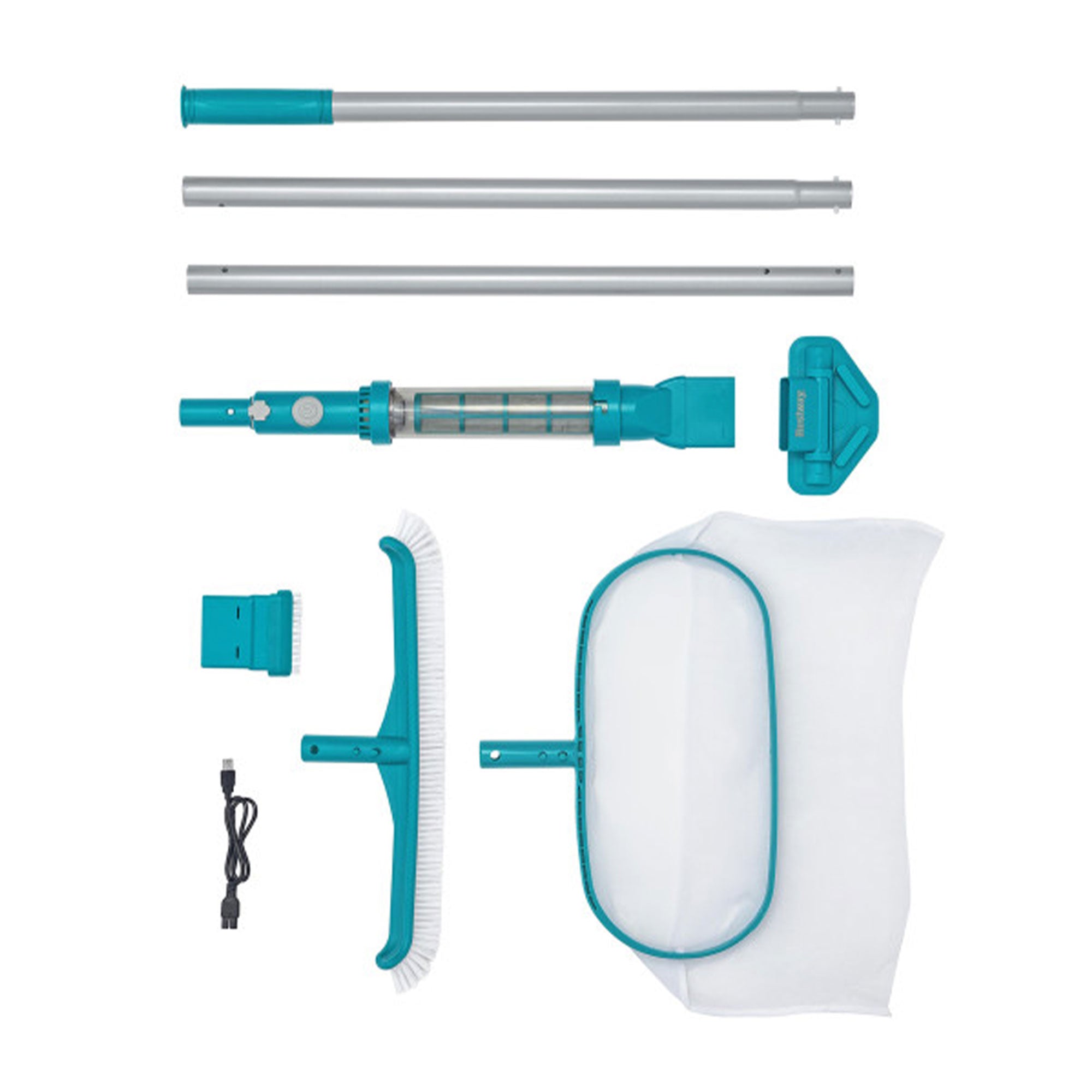 Bestway AquaSurge Swimming Pool Maintenance Accessory Kit with Vacuum (Open Box)